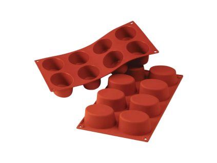 Silikonová forma Big Ovals (8 ks)