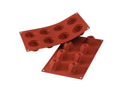 Silikonová forma mini bábovičky (8 ks)