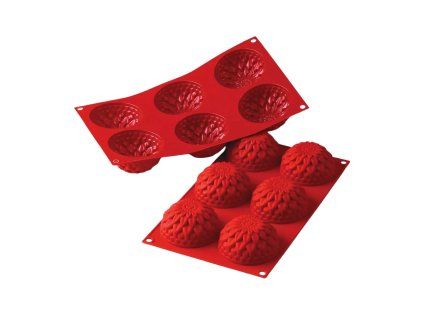 Silikonová forma květ jiřiny (6 ks)