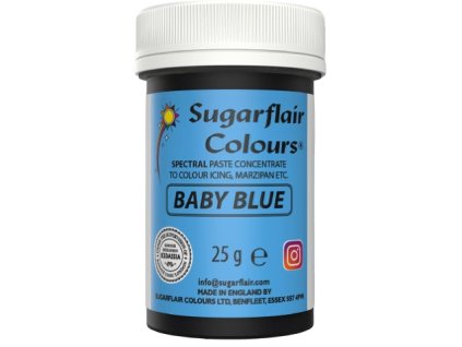 Baby Blue - Gelová barva Sugarflair