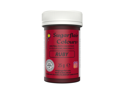 Ruby – gelová barva Sugarflair