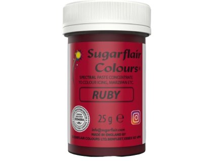 Ruby - gelová barva Sugarflair