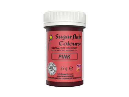 Pink Gelová barva Sugarflair