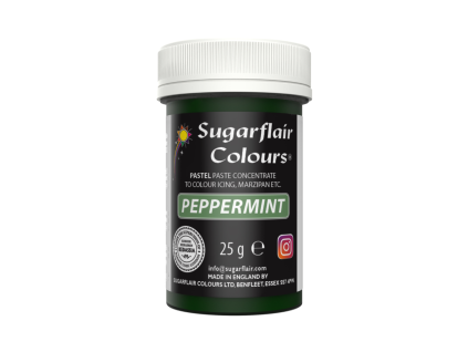 Pastel Peppermint – Gelová barva Sugarflair