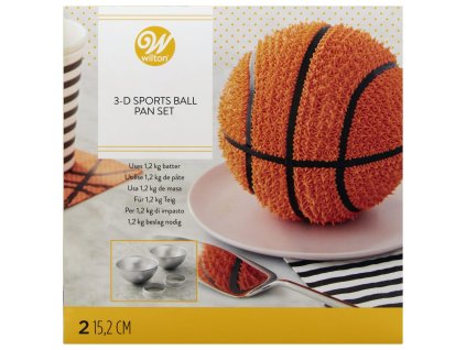 Dortová forma  sportovní míč 3D WILTON