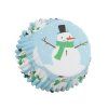 Košíčky 50 x 28 mm (30 ks ) - Snowman