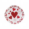 Košíčky 50 x 30 mm (30 ks ) - Srdíčka; 01