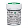 Sugarflair color - čokoládová barva - Dark green