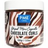 Čokoládové hoblinky PME- pruhované  - 100 g; 01