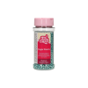 Sugar Pearls – perly střední modré – metalické 80 g
