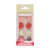 FUNCAKES Cukrové ozdoby květiny sada mini - 32 ks