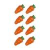 FUNCAKES Čokoládové ozdoby mrkvičky – 24 ks;02