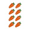 FUNCAKES Čokoládové ozdoby mrkvičky - 24 ks; 02