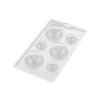 Plastová forma na čokoládové 3D koule WILTON; 03