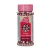 Crispy Choco Pearls - metalické růžové 60g