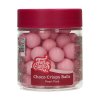 Choco Crispy Balls - perleťová růžová 130g