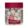Choco Crispy Balls - matná bílá 130 g