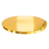 Dortová podložka zlatá O 30 cm, výška 12 mm; 01