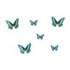Jedlý papír Motýl modrý 6 ks 2 g