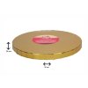 Dortová podložka zlatá O 25 cm, výška 20 mm (1)