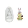 Velikonoční silikonová forma zajíček 14 x 15 x 4 cm (2)