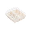 Krabička na makronky (6 ks) - Bílá