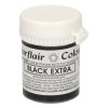 Black Extra 42 g ( Gelová barva extra černá)