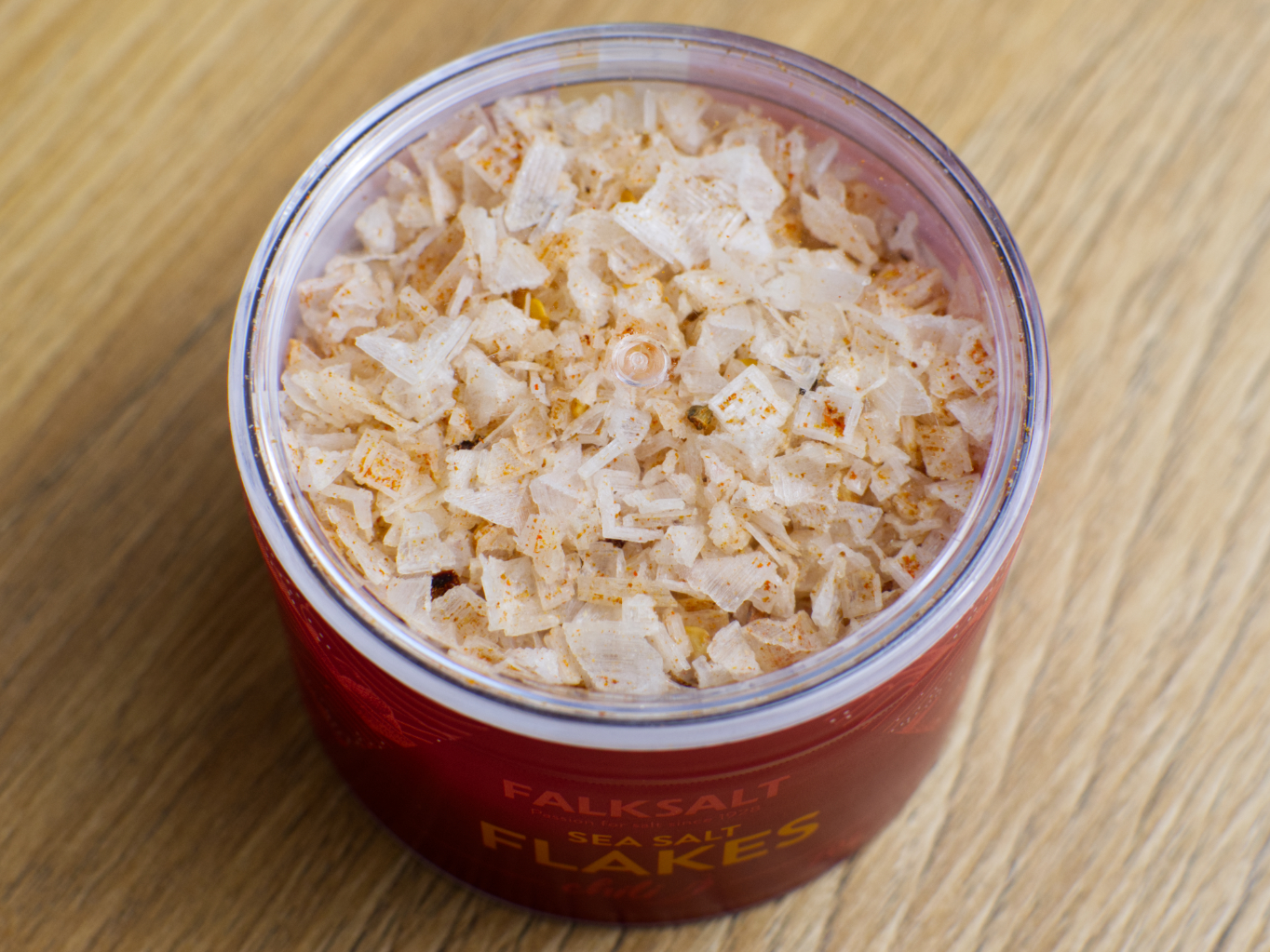 Mořská vločková sůl s chilli