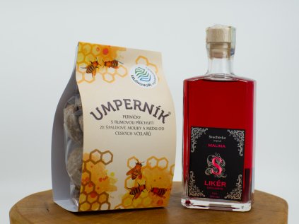 Sada - UMPERNÍK + Exclusive Likér 20% Malina 200ml