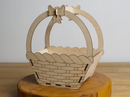 Velikonoční košík - s mašlí