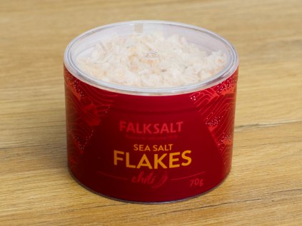 Mořská vločková sůl s chilli 70g
