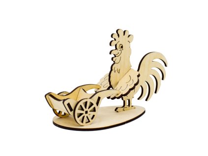 Kohoutek s trakařem