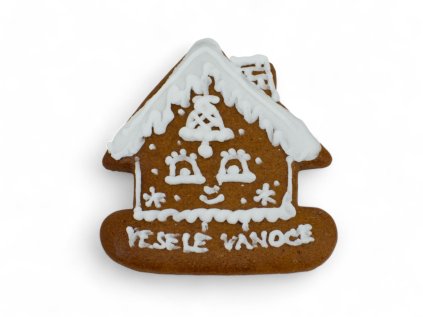Malá chaloupka - Veselé Vánoce (bílá)