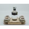 Dřevěný podstavec - GALLI´S GIN 200ml + 4 pohárky