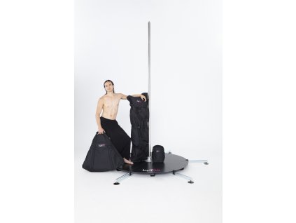 LUPIT POLE STAGE & BAGS stainless steel 45mm LONG LEGS