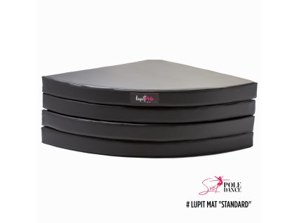 černá, stand, 8 cm