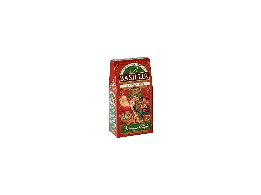 Černý čaj ochucený 85g - Vintage New Year Gift Čaje, Byliny Dárkové čaje