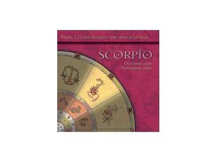 CD - Štír (Scorpio) - 24.10.-22.11. Čaje, Byliny Hudba