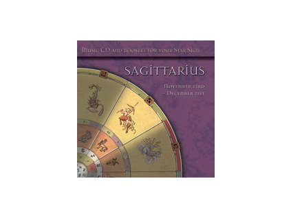 CD - Střelec (Sagittarius) - 23.11.-21.12.  Čaje, Byliny Hudba