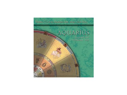 CD - Vodnář (Aquarius) - 21.1. 20.2.  Čaje, Byliny Hudba