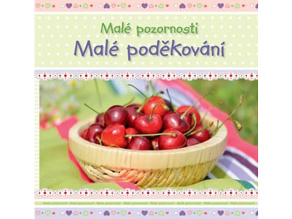 Malé poděkování Knihy Dárkové knihy