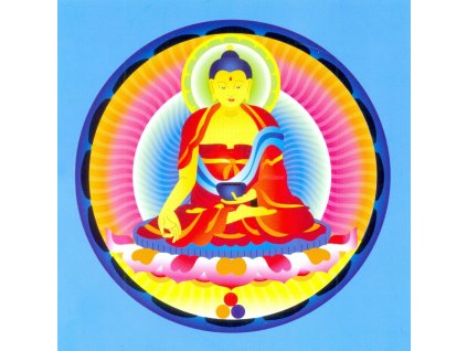 Přání 00678 - 12,5x12,5cm - Enlightenment Přání Mandaly