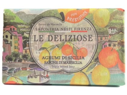 Mýdlo Le Diliziose 150g - Argumi di Sicilia Kosmetika Přírodní mýdla