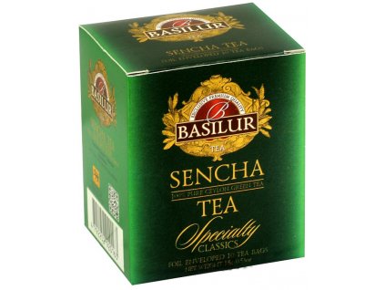 Zelený čaj čistý 10x1,5g - Sencha Čaje, Byliny Zelené čaje