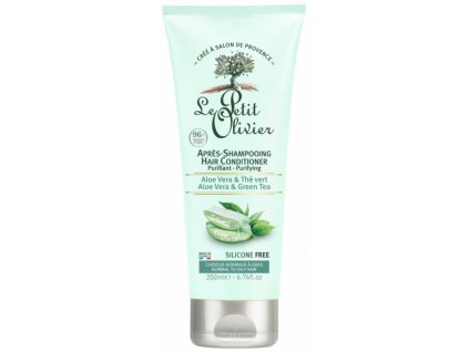 Micerální kondicionér na vlasy 200ml - Aloe Vera, Zelený čaj AKCE AKCE: Le Petit Olivier -10 %