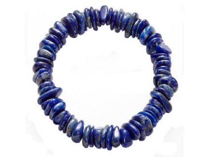 Náramek Disk - Lapis Lazuli Šperky Náramky z kamenů