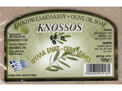 Olivové mýdlo 100g - Olivové listy Kosmetika Přírodní mýdla