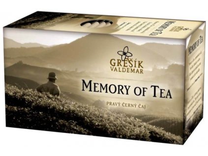 Černý čaj čistý 20x1,8g - Memory of Tea  Čaje, Byliny Černé čaje