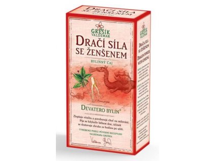 Bylinný čaj 50g - Dračí síla se ženšenem Čaje, Byliny Bylinné čaje