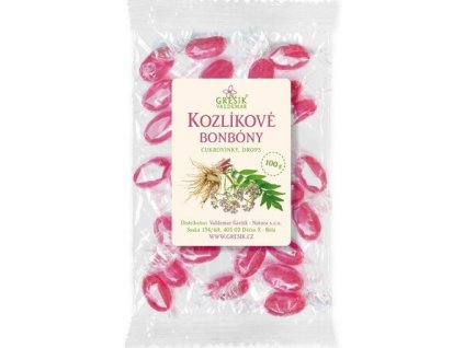 Bylinné bonbóny 100g - Kozlíkové Čaje, Byliny Kapky, Sirupy, Bonbóny